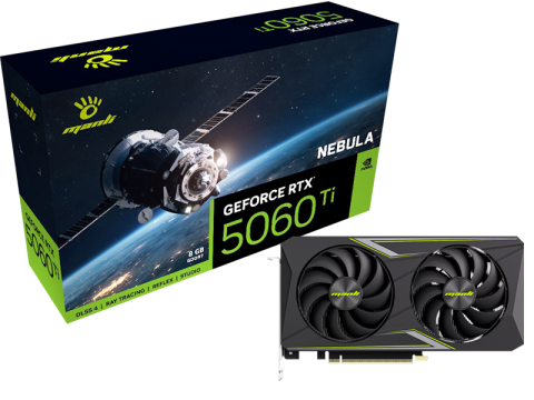 Manli Nebula GeForce RTX 5060 Ti 8GB GDDR7